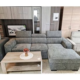 Odélia Szürke Sarokgarnitúra