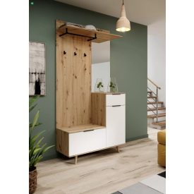 Nordic A Előszoba fal, Tölgy-Fehér