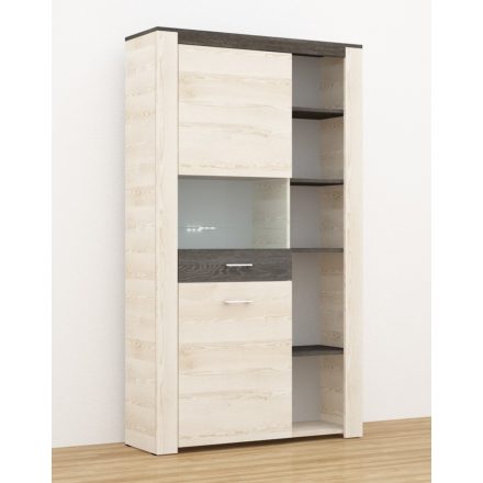 Brema 110cm Vitrines Szekrény