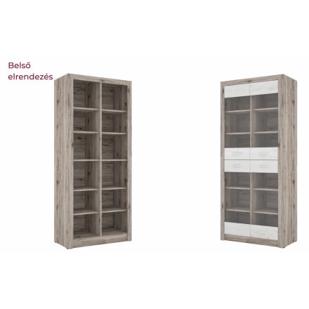 Royal  90-es Teleüveges szekrény, roy4