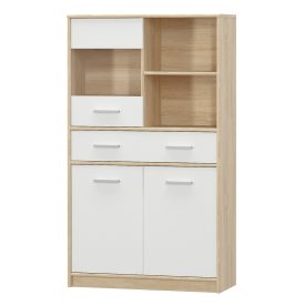 Teyo Vitrines szekrény 2D1W1S/80